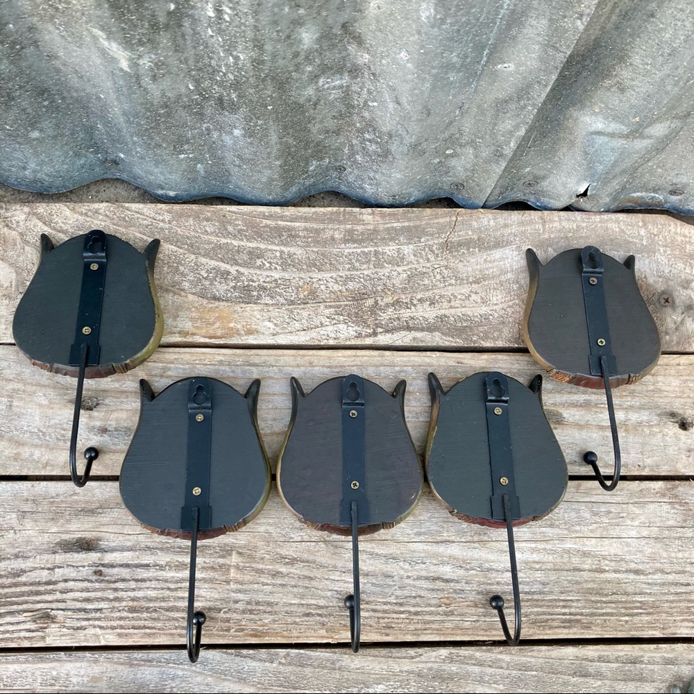 5 Western Style Hooks New in Box Coat Hooks Lone Star Country Decor Texas - Picture 6 of 11